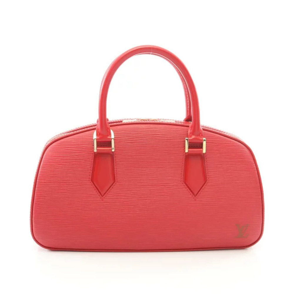 Louis Vuitton Jasmine Epi Castilian Red Handbag Leather Bag